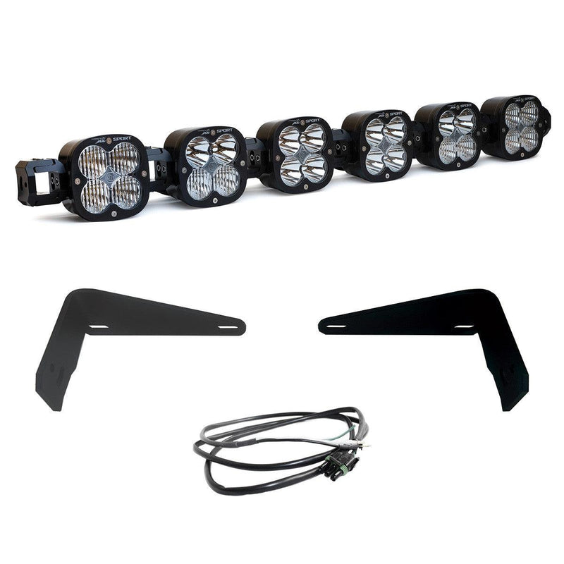 Baja Designs 6XL Linkable Bumper Light Kit - 2021+ Bronco (HD Modular Bumper) - StickerFab