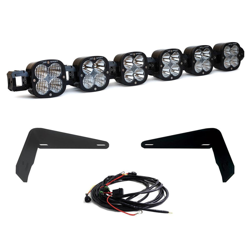 Baja Designs 6XL Linkable Bumper Light Kit - 2021+ Bronco (HD Modular Bumper) - StickerFab