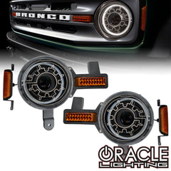 Oracle Oculus Bi-LED Projector Headlights w/ Heated Lenses - 2021+ Bronco