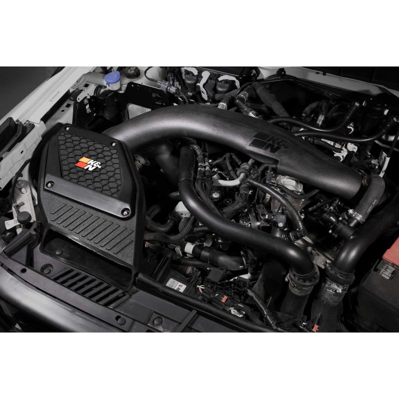 K&N F/I 63 Series Aircharger Performance Air Intake System - 2022+ Bronco Raptor