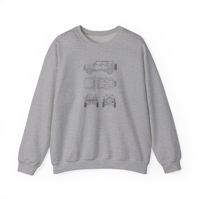 6th Gen Blueprints Sweatshirt