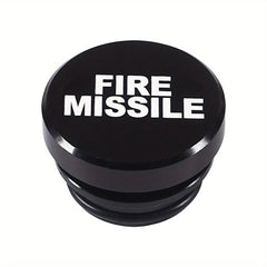 OSD Aluminum Car Cigarette Lighter Button - FIRE MISSILE EJECT PANIC - Universal - StickerFab