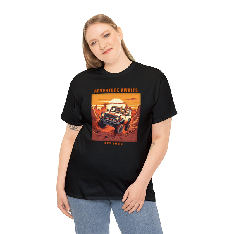 6th Gen Adventure Awaits T-shirt - StickerFab