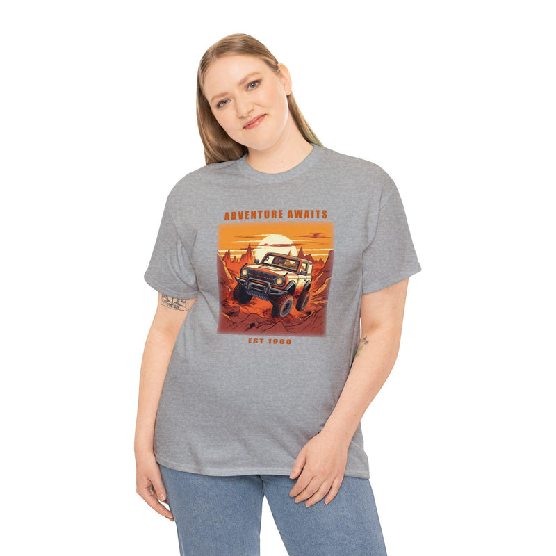 6th Gen Adventure Awaits T-shirt - StickerFab