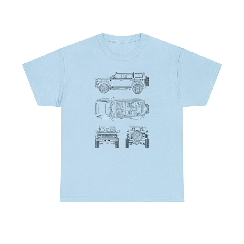 6th Gen Blueprints Shirt - StickerFab