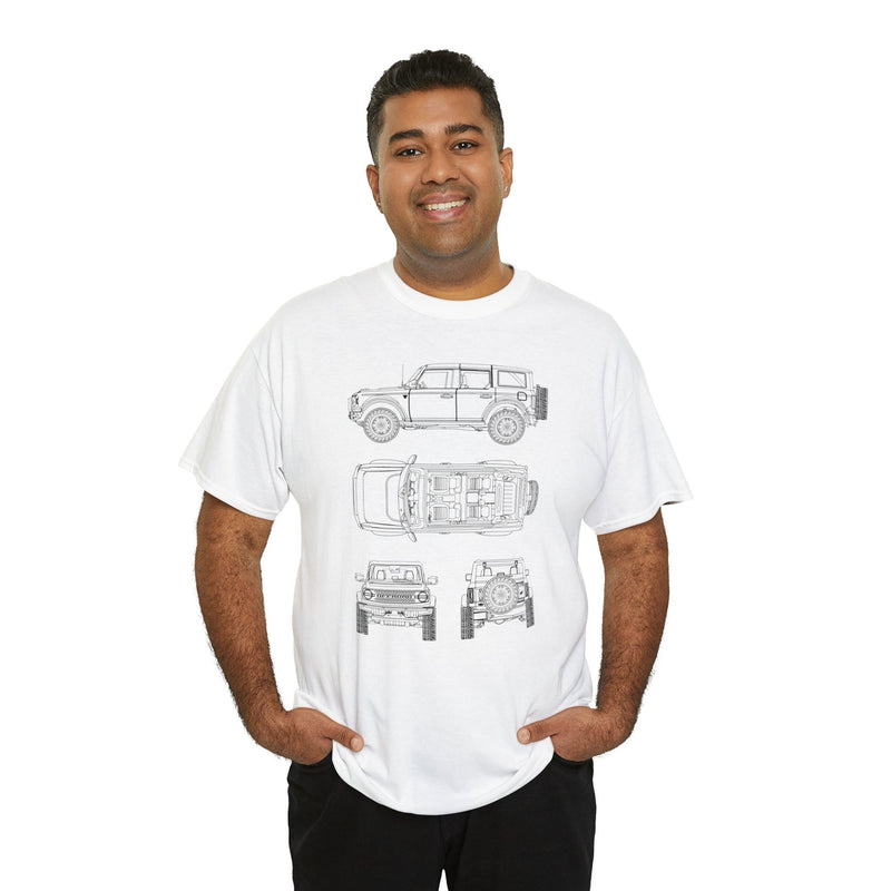 6th Gen Blueprints Shirt - StickerFab