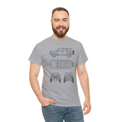 6th Gen Blueprints Shirt - StickerFab