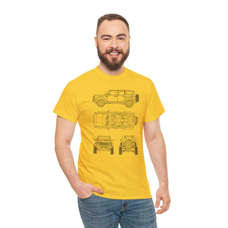 6th Gen Blueprints Shirt - StickerFab