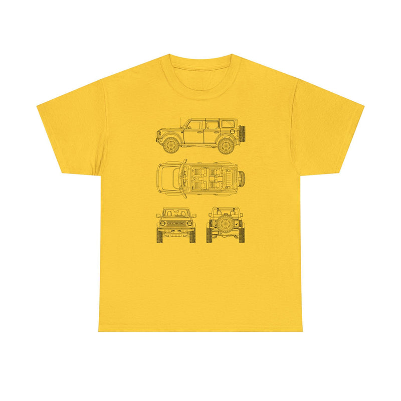 6th Gen Blueprints Shirt - StickerFab