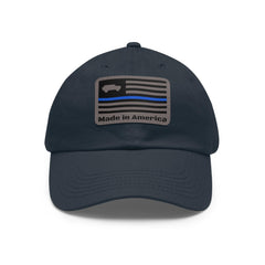 6th Gen Made in America Thin Blue Line Hat - StickerFab