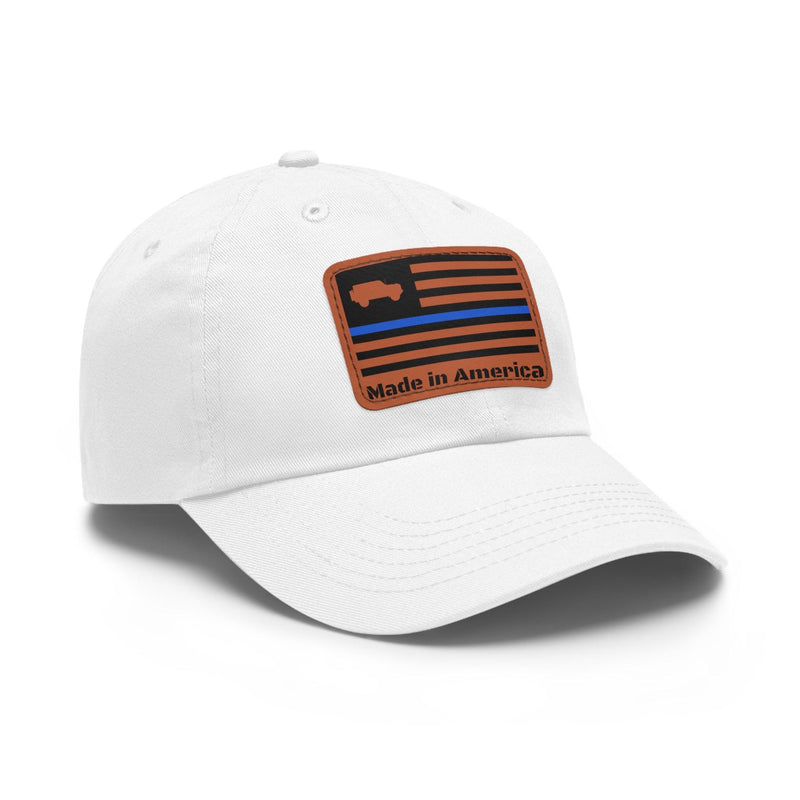 6th Gen Made in America Thin Blue Line Hat - StickerFab