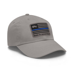 6th Gen Made in America Thin Blue Line Hat - StickerFab