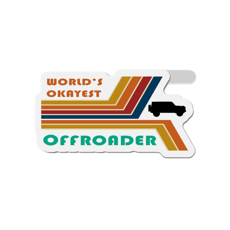 6th Gen "World's Okayest Offroader" Magnet - StickerFab