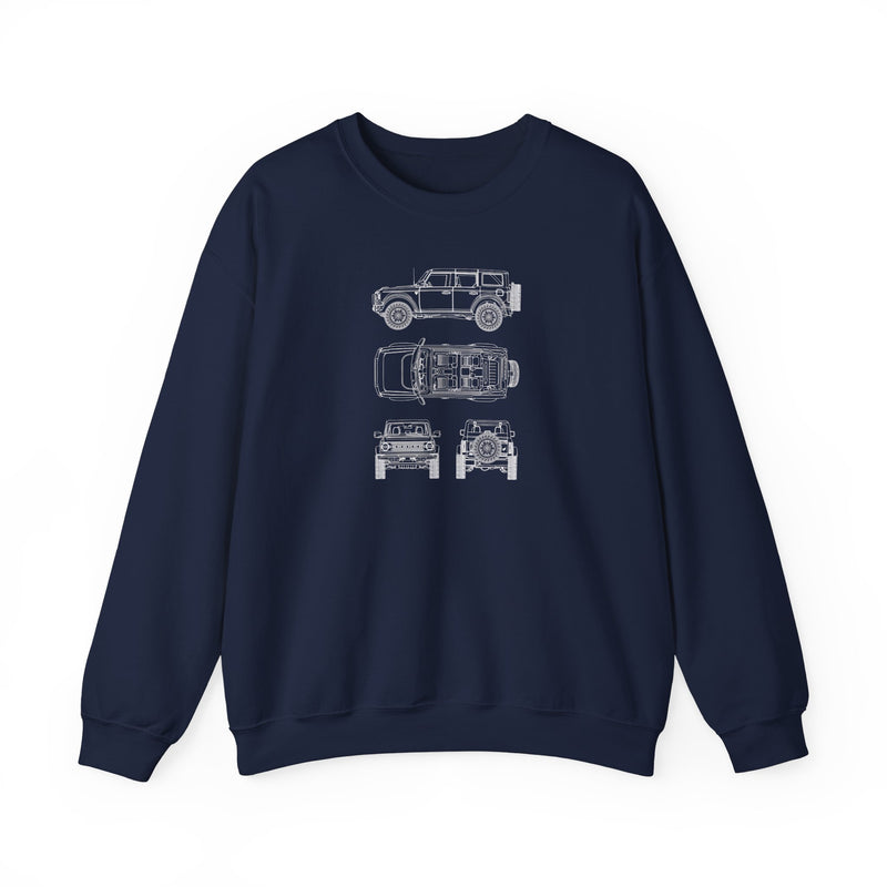 6th Gen Blueprints Sweatshirt