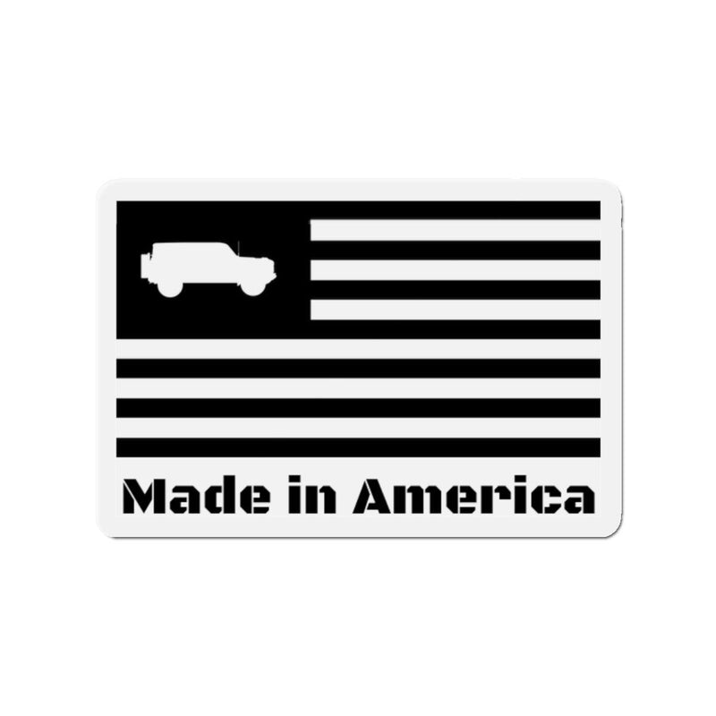 6th Gen American Flag Magnet - StickerFab