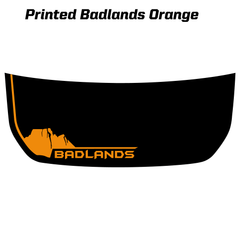 Badlands South Dakota Stealth Hood Overlay (Printed Series) - 2021+ Bronco - StickerFab