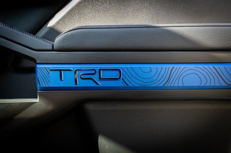 "TRD" Door Line Overlays - 2024+ Tacoma - StickerFab