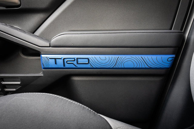 "TRD" Door Line Overlays - 2024+ Tacoma - StickerFab