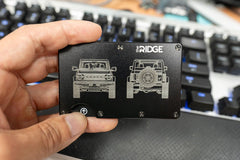 OSD 6G Blueprints or Bronco Knoll Minimalist Custom Wallet - StickerFab