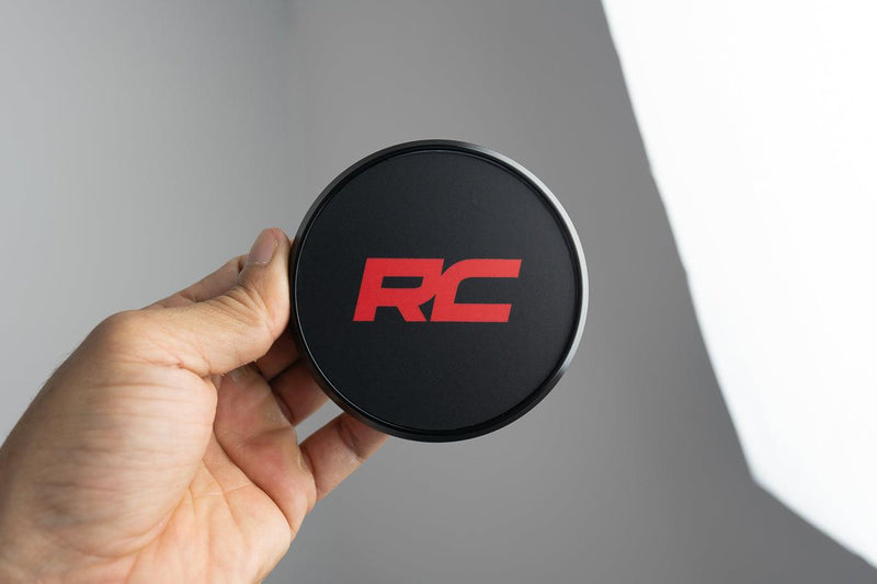 RC 3.5" Black Series Round Cover Overlays - Universal - StickerFab