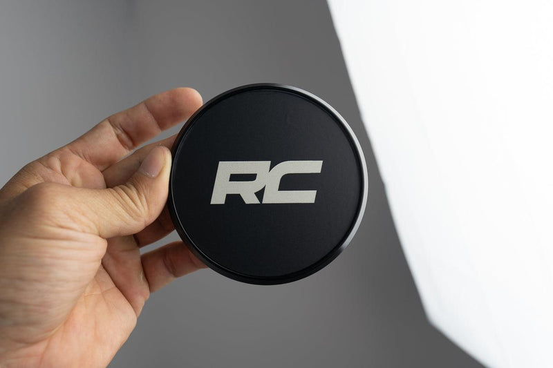 RC 3.5" Black Series Round Cover Overlays - Universal - StickerFab