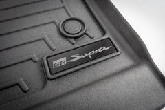 GR Supra Emblem Inserts for Weathertech Floor Mats (Single) - 2020+ Supra - StickerFab