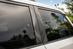 Topo B Pillar Overlays - 2024 Land Cruiser