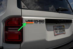 First Edition LC250 Acrylic Laser Series Tailgate Badge - 2024+ Land Cruiser