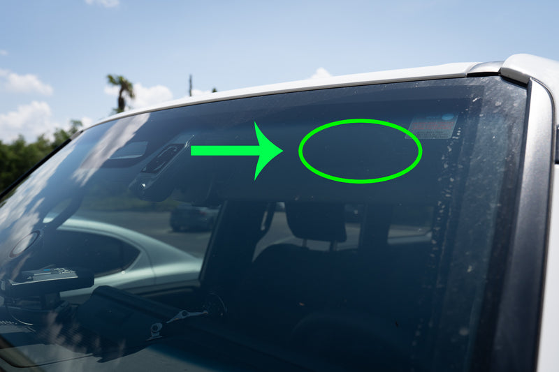 Sun Visor Warning Overlays - 2024+ Land Cruiser / GX 550