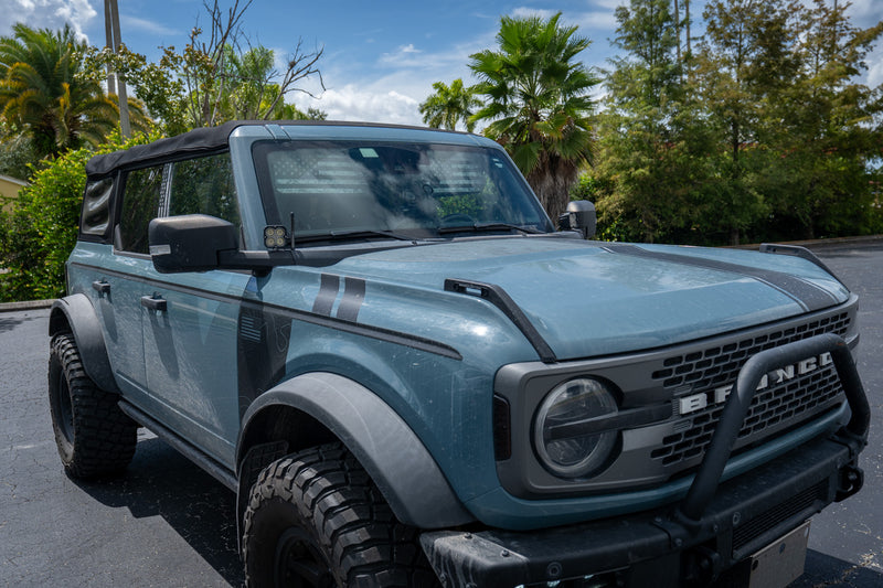 Freedom Series Sun Visor Overlays (Printed Series) - 2021+ Bronco