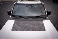 Topographic Hood Overlay (Printed Series) - 2024+ Land Cruiser