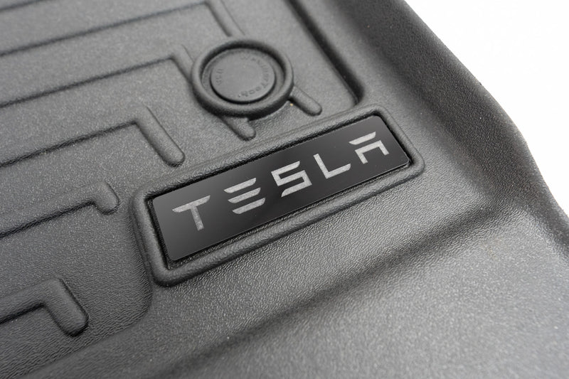 Single Tesla Logo Emblem for Weathertech All Weather Floor Mats (Model S, Model X, Model 3, Model Y)