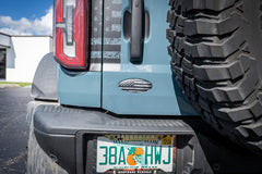 Freedom Series Rear Oval Overlays - 2021+ Bronco