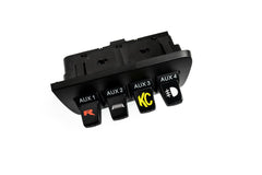 Printed Series Auxiliary Switch Labels (Upfitter) - 2010-2014 F-150 / 2015+ Transit / 2011-2016 Super Duty - StickerFab