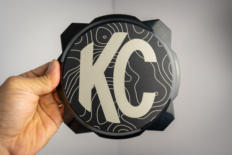 KC HiLITES Pro6 / Titan Gravity Light Cover Topo Overlays - Universal