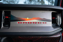 Infinity Landscape 3 Piece Dash Kit (Printed Series) - 2021+ Bronco - StickerFab