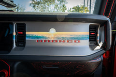 Infinity Landscape 3 Piece Dash Kit (Printed Series) - 2021+ Bronco - StickerFab