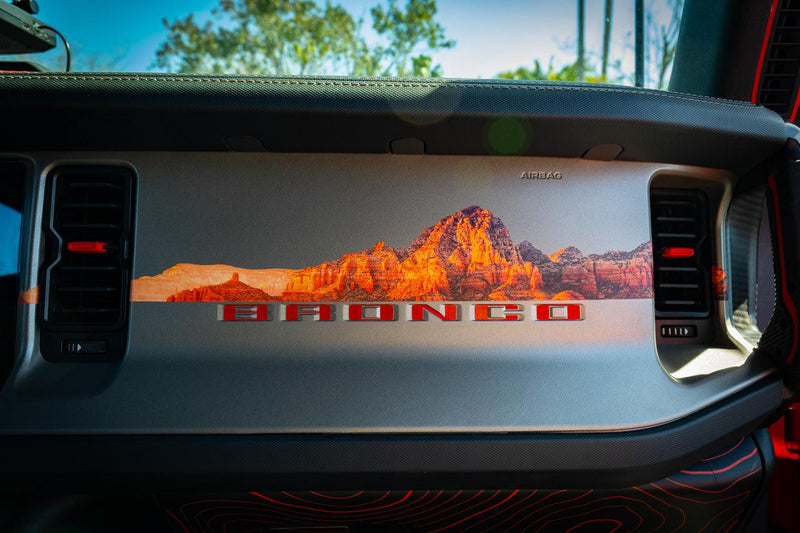 Infinity Landscape 3 Piece Dash Kit (Printed Series) - 2021+ Bronco - StickerFab