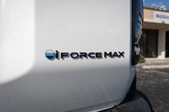 Black iForceMax Acrylic Tailgate Emblem - 2024+ Land Cruiser