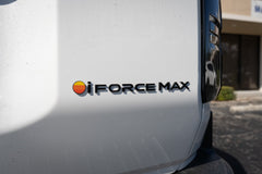 Black iForceMax Acrylic Tailgate Emblem - 2024+ Land Cruiser