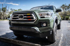 TRD Style Heritage Tri Bar Overlays (Printed Series) - 2016-2023 Tacoma - StickerFab