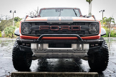 Braptor Rigid SR-M Light Cover Topo Overlays - 2022+ Bronco Raptor - StickerFab