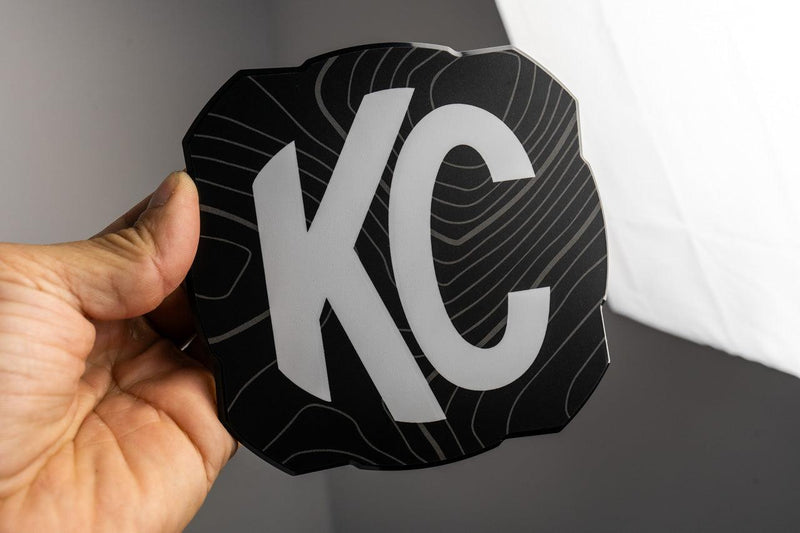 KC HiLITES Flex Era 4 Cover Topo Overlays - Universal - StickerFab