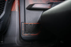 Topo Rear Door Net Trim Overlay Kit (Printed Series) - 2021+ Bronco - StickerFab