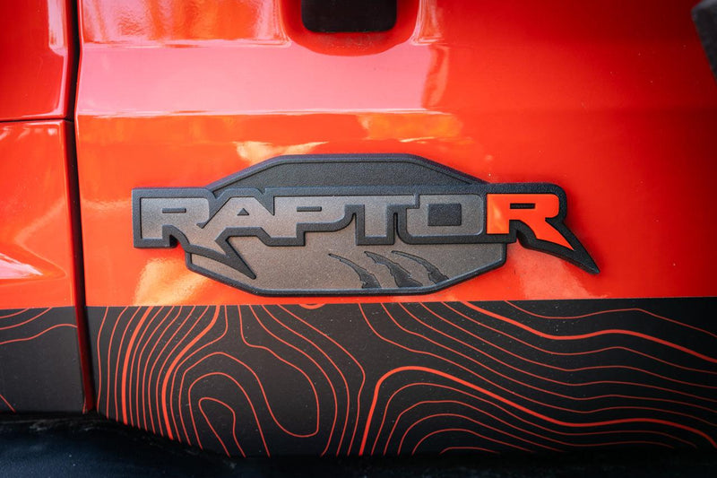 Acrylic R Inlay Kit - 2022+ Bronco Raptor - StickerFab