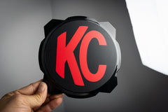 KC HiLITES Pro6 / Titan Gravity Light Cover Overlays - Universal - StickerFab