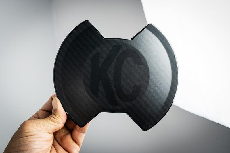 KC HiLITES 6" SlimLite LED Cover Overlays - Universal - StickerFab