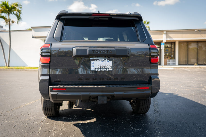 "TURBO" LC 250 Acrylic Laser Series Tailgate Badge - 2024+ Land Cruiser / Tacoma / 2025+ 4Runner