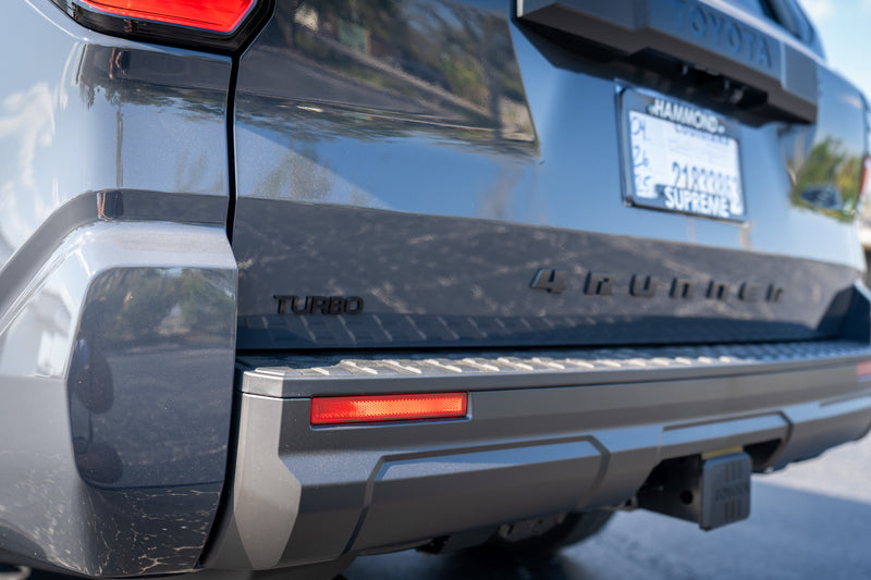 "TURBO" LC 250 Acrylic Laser Series Tailgate Badge - 2024+ Land Cruiser / Tacoma / 2025+ 4Runner