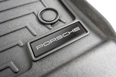 Porsche Logo Emblem for Weathertech All Weather Floor Mats (Single) - Porsche 911 Cayman Cayenne Boxter Macan Taycan - StickerFab